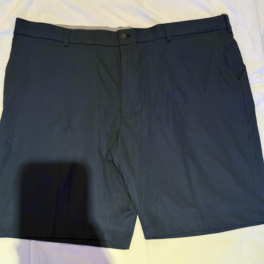 Walter Hagen Mens Perfect 11 Golf Shorts Navy Blue W48 10 Inseam Big & Tall NWT‎